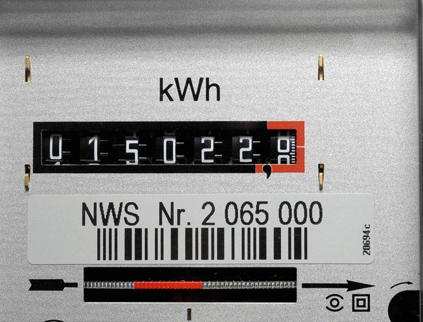 Stromzähler ablesen