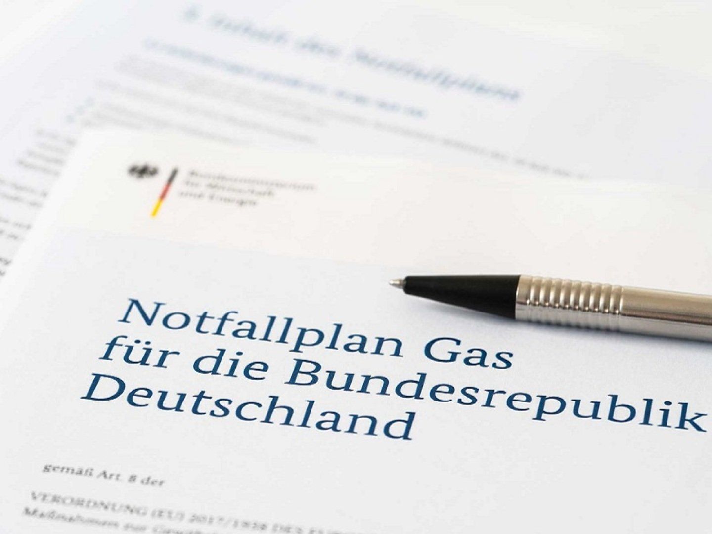 Der Notfallplan Gas für den Fall eines Gasmangels in Deutschland.