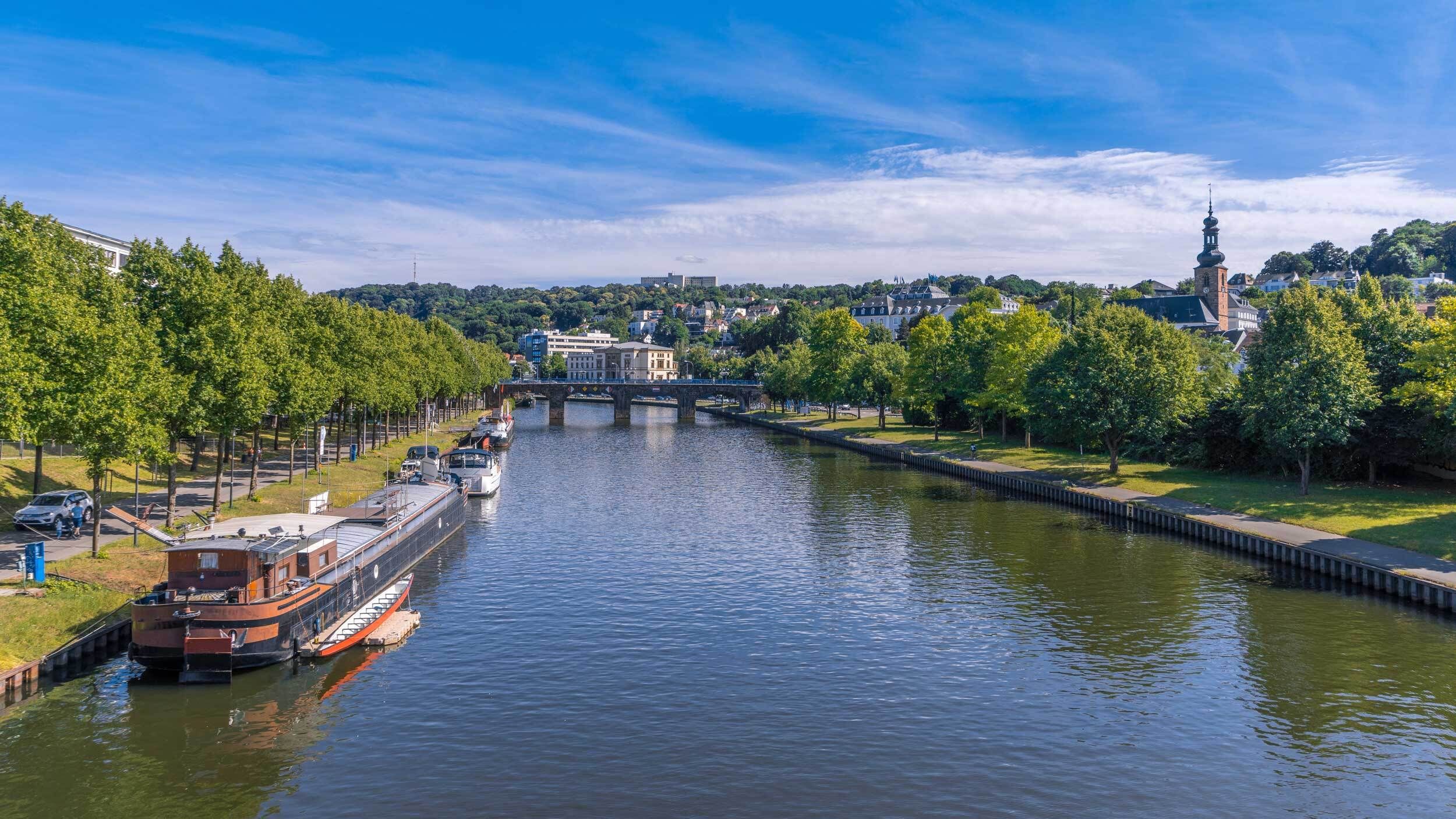 Saarbücken und die Saar