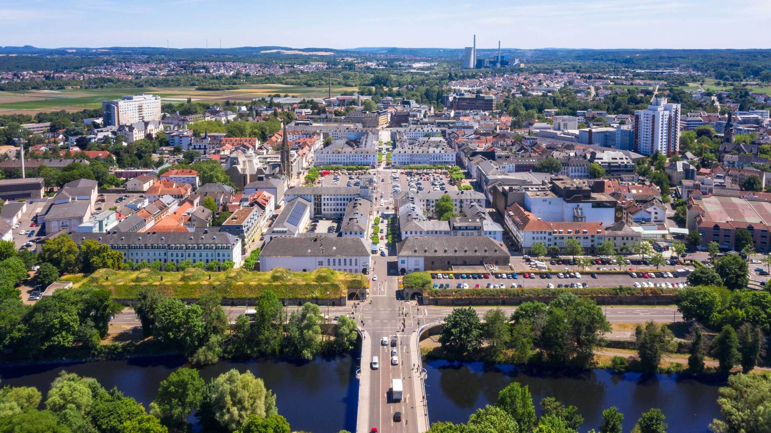 Ortsgrafik Saarlouis