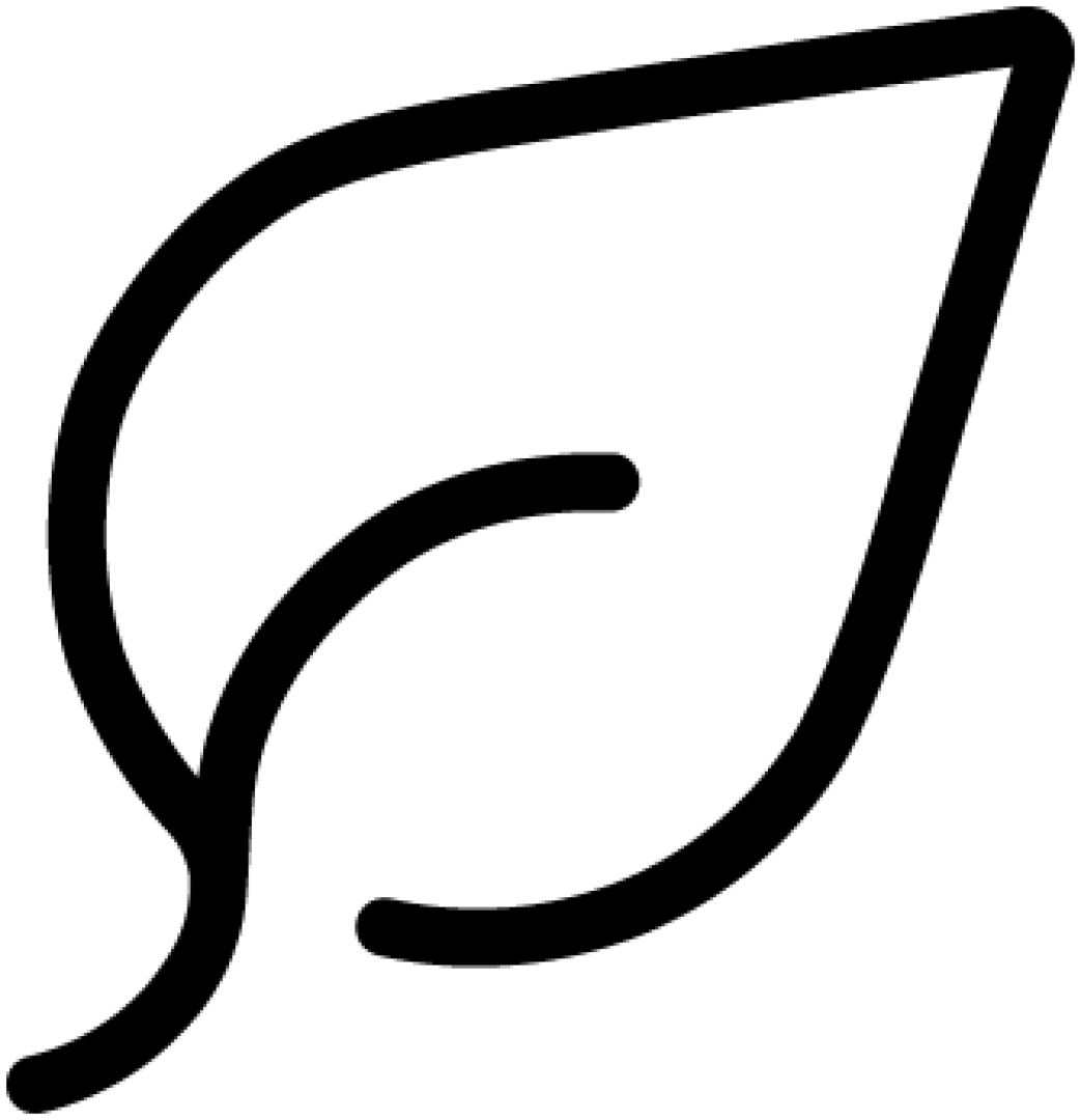 Icon Piktogramm Blatt