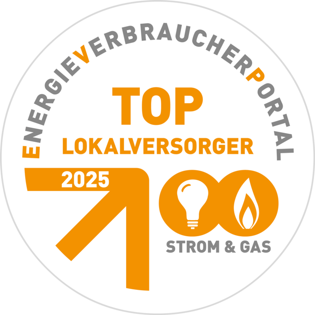 Siegel TOP Lokalversorger Strom & Gas 2025