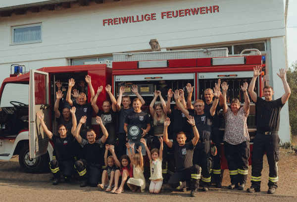 Scheckübergabe Feuerwehrverein Wittersheim e.V.